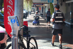 Parking person in Whanganui