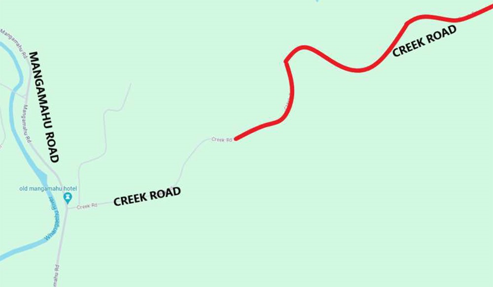 Creek Road from the 1km mark will be closed to all traffic from 8am-4pm this Friday, 12 July 2024