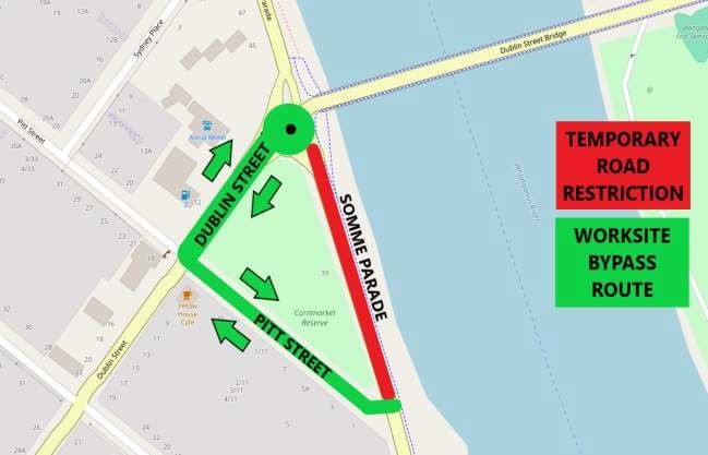 Somme Parade map 27 Jan