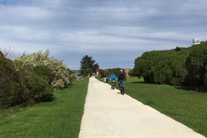 Taupo Quay stretch of the City to North Mole shared pathway